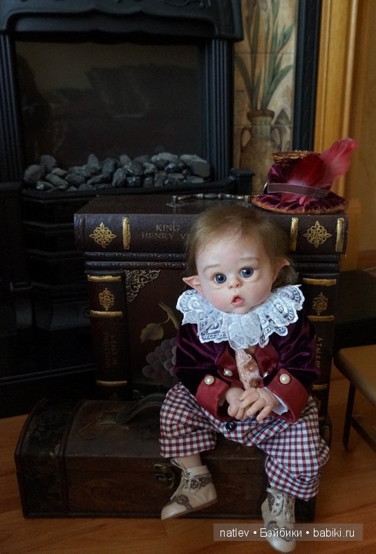 Хранитель дома Оливер. Кукла реборн Наталии Коноваловой