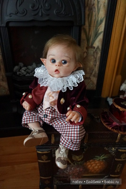 Хранитель дома Оливер. Кукла реборн Наталии Коноваловой