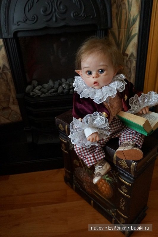 Хранитель дома Оливер. Кукла реборн Наталии Коноваловой (фото 8)
