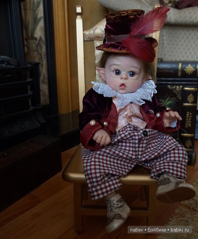 Хранитель дома Оливер. Кукла реборн Наталии Коноваловой