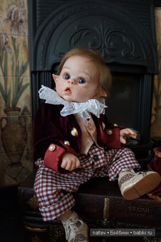 Хранитель дома Оливер. Кукла реборн Наталии Коноваловой
