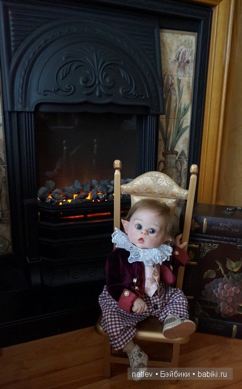 Хранитель дома Оливер. Кукла реборн Наталии Коноваловой