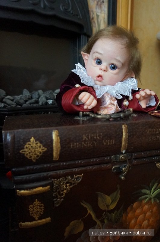 Хранитель дома Оливер. Кукла реборн Наталии Коноваловой