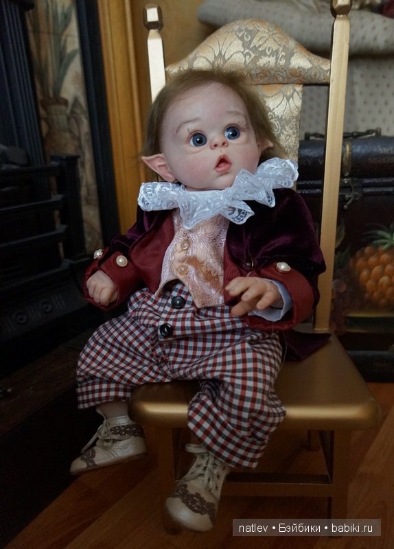Хранитель дома Оливер. Кукла реборн Наталии Коноваловой