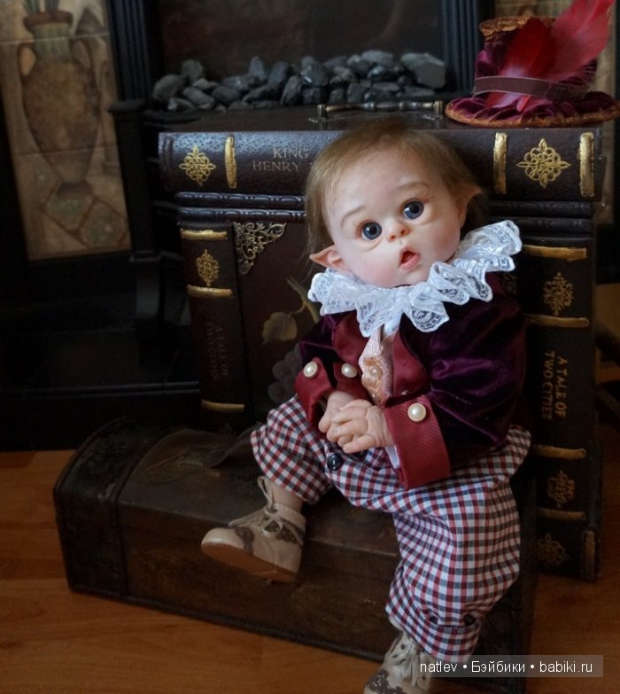 Хранитель дома Оливер. Кукла реборн Наталии Коноваловой