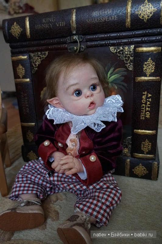 Хранитель дома Оливер. Кукла реборн Наталии Коноваловой