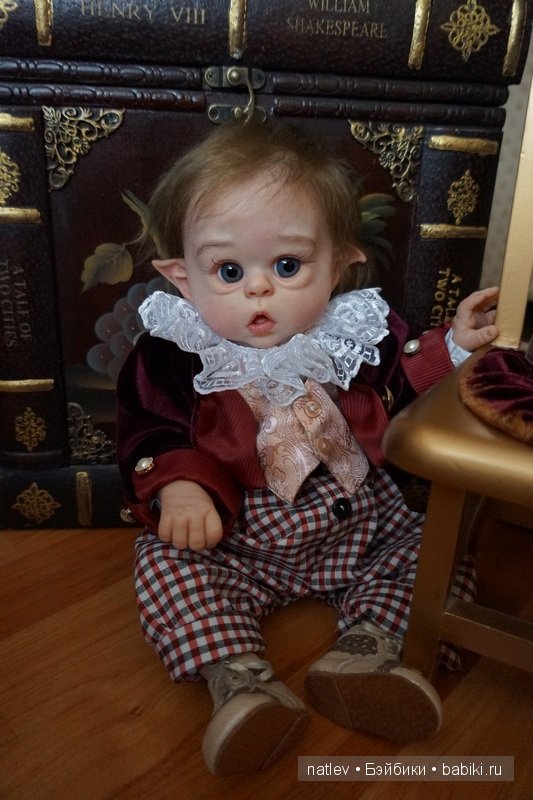 Хранитель дома Оливер. Кукла реборн Наталии Коноваловой