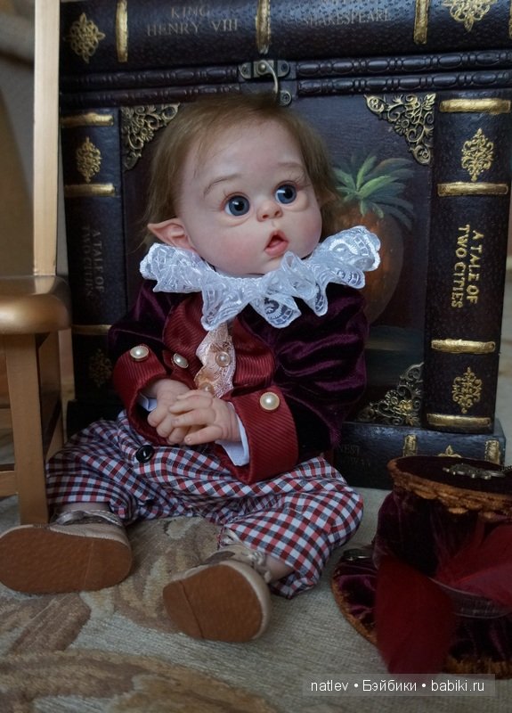 Хранитель дома Оливер. Кукла реборн Наталии Коноваловой