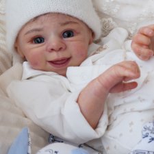 Еще одна улыбашка. Кукла реборн Наталии Коноваловой