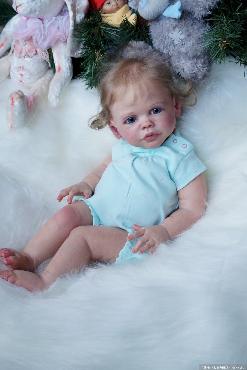 Первая малышка 2018 года. Maxi. Кукла реборн Наталии Коноваловой (фото 5)