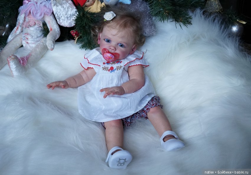 Первая малышка 2018 года. Maxi. Кукла реборн Наталии Коноваловой