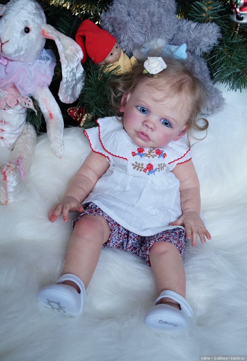 Первая малышка 2018 года. Maxi. Кукла реборн Наталии Коноваловой (фото 9)