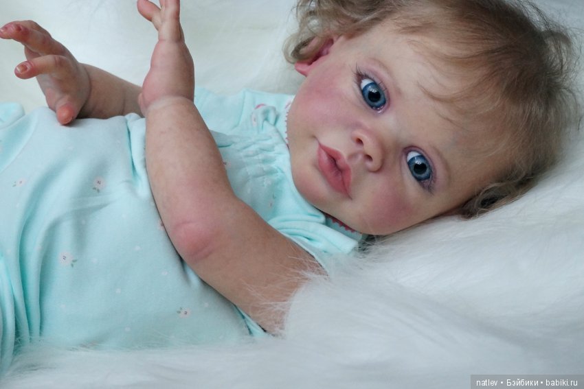 Первая малышка 2018 года. Maxi. Кукла реборн Наталии Коноваловой