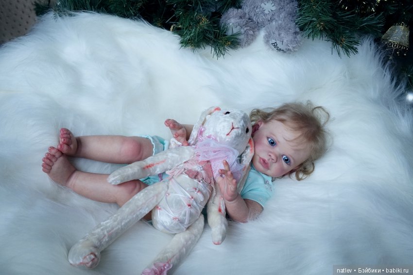 Первая малышка 2018 года. Maxi. Кукла реборн Наталии Коноваловой (фото 6)