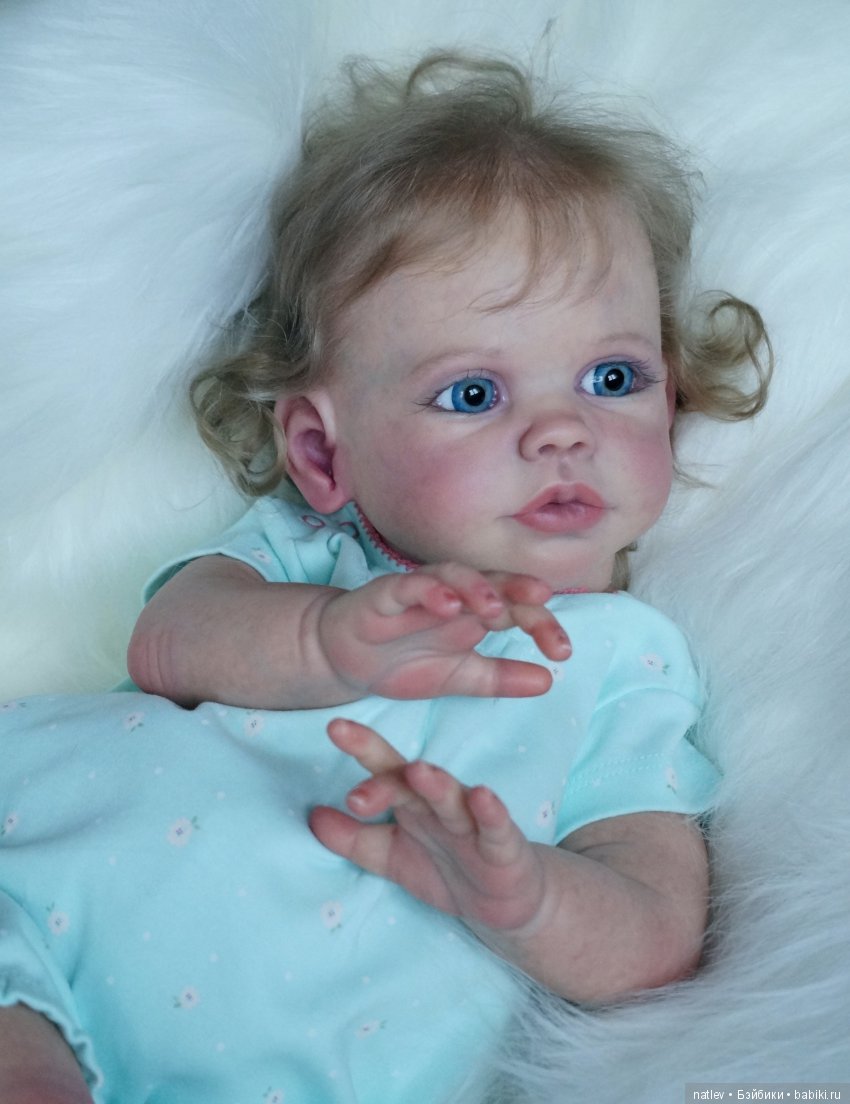 Первая малышка 2018 года. Maxi. Кукла реборн Наталии Коноваловой (фото 4)