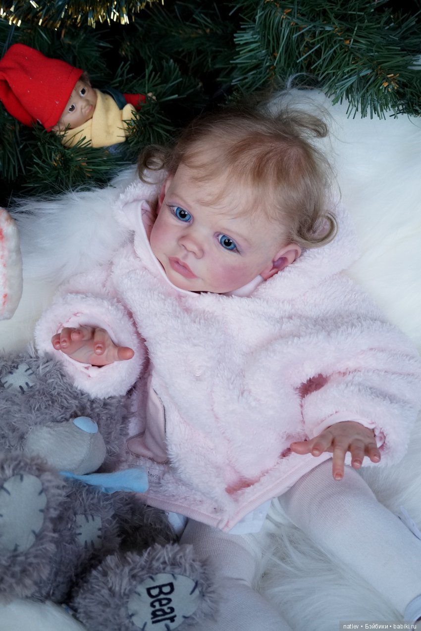 Первая малышка 2018 года. Maxi. Кукла реборн Наталии Коноваловой