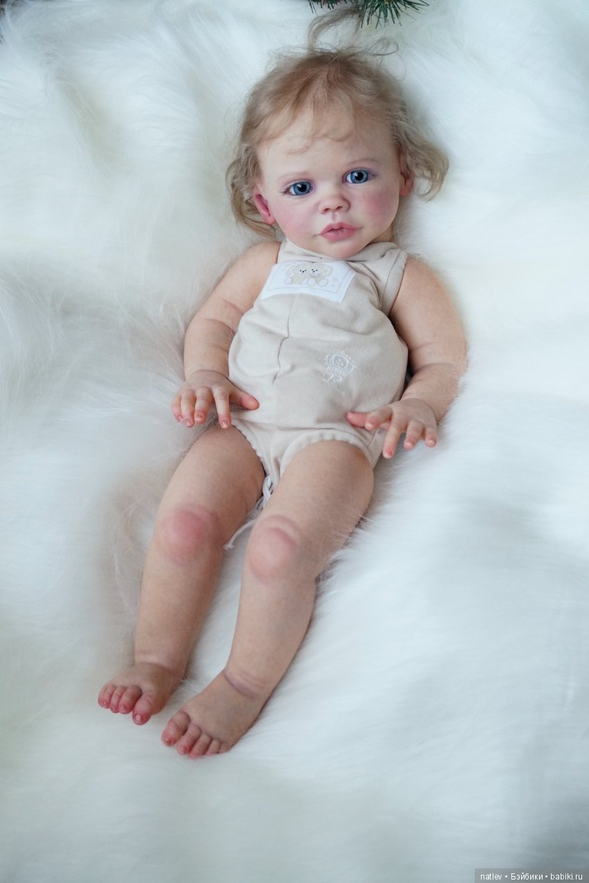 Первая малышка 2018 года. Maxi. Кукла реборн Наталии Коноваловой (фото 7)