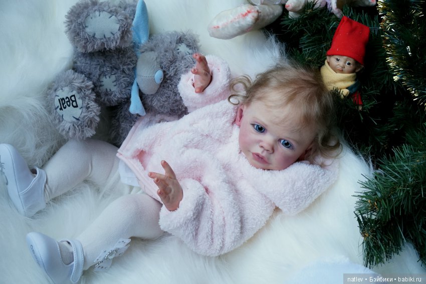 Первая малышка 2018 года. Maxi. Кукла реборн Наталии Коноваловой