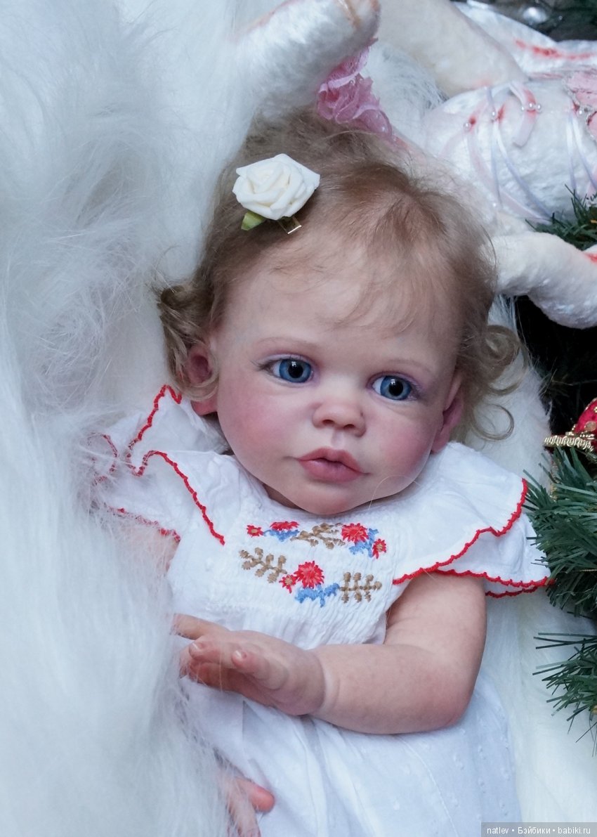 Первая малышка 2018 года. Maxi. Кукла реборн Наталии Коноваловой