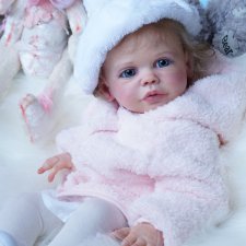 Первая малышка 2018 года. Maxi. Кукла реборн Наталии Коноваловой.
