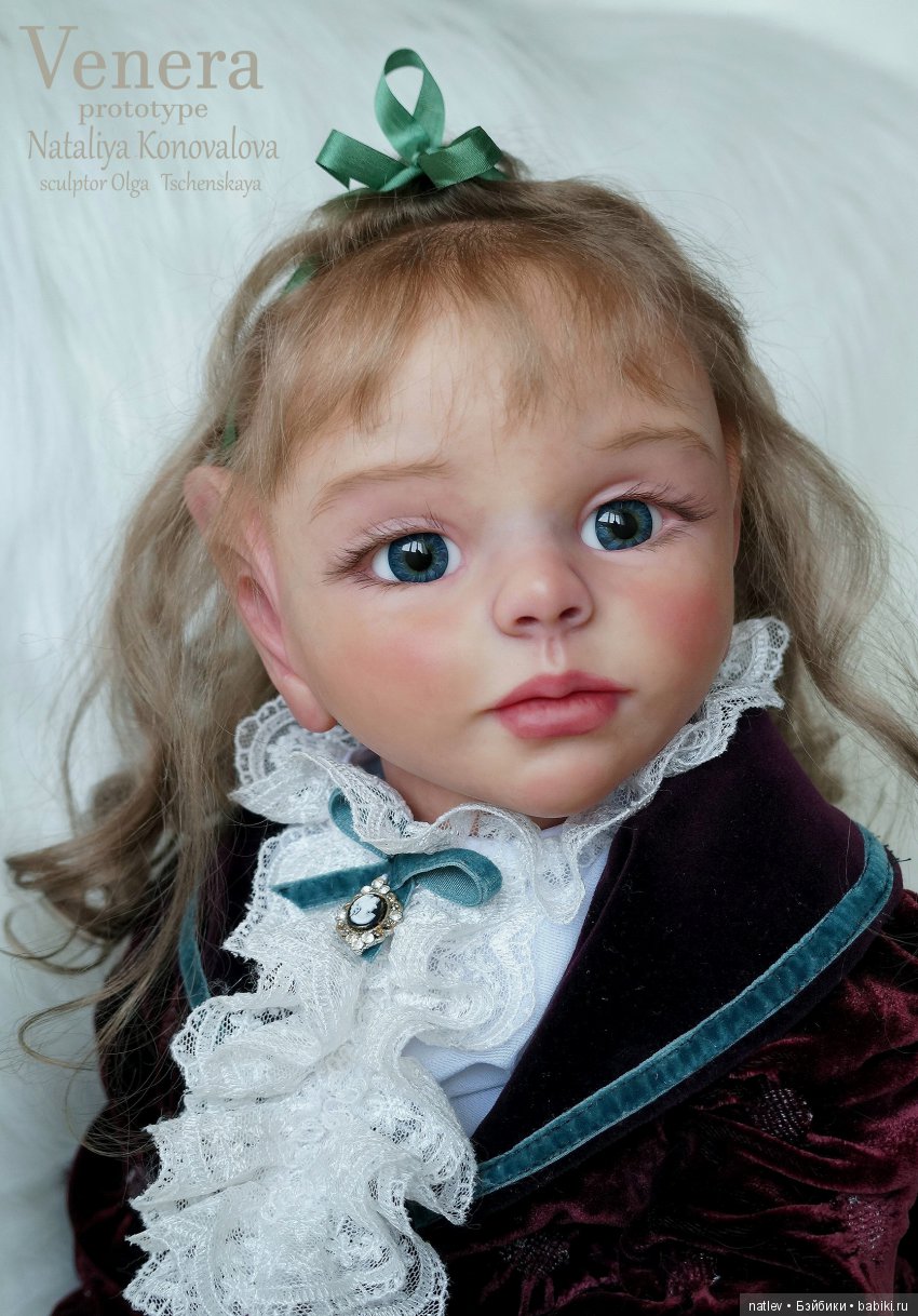 Волшебная Венера,эльфийская девочка. Прототип молда от Ольги Ченской.Кукла реборн Наталии Коноваловой