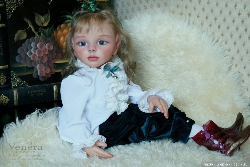 Волшебная Венера,эльфийская девочка. Прототип молда от Ольги Ченской.Кукла реборн Наталии Коноваловой (фото 8)