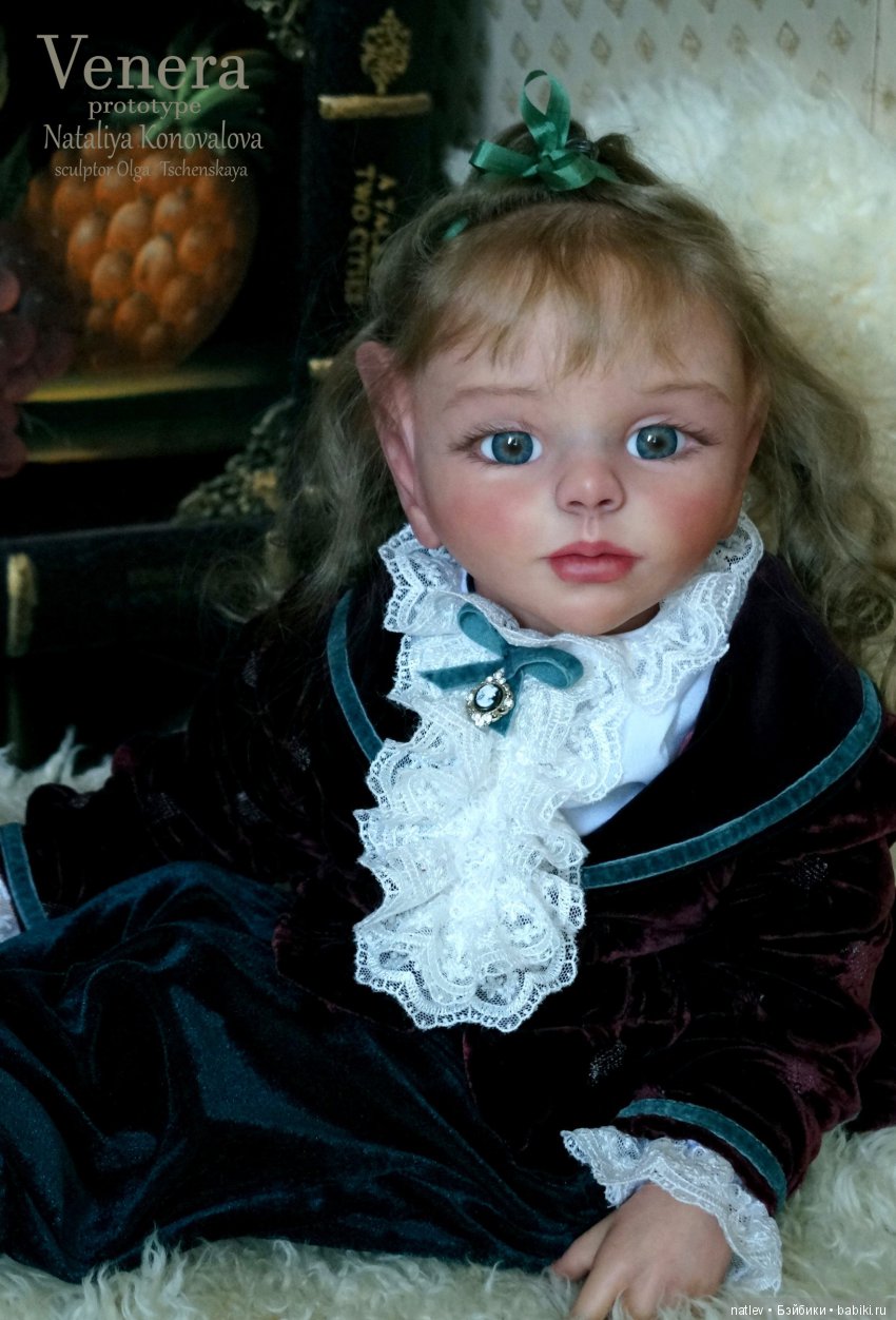 Волшебная Венера,эльфийская девочка. Прототип молда от Ольги Ченской.Кукла реборн Наталии Коноваловой