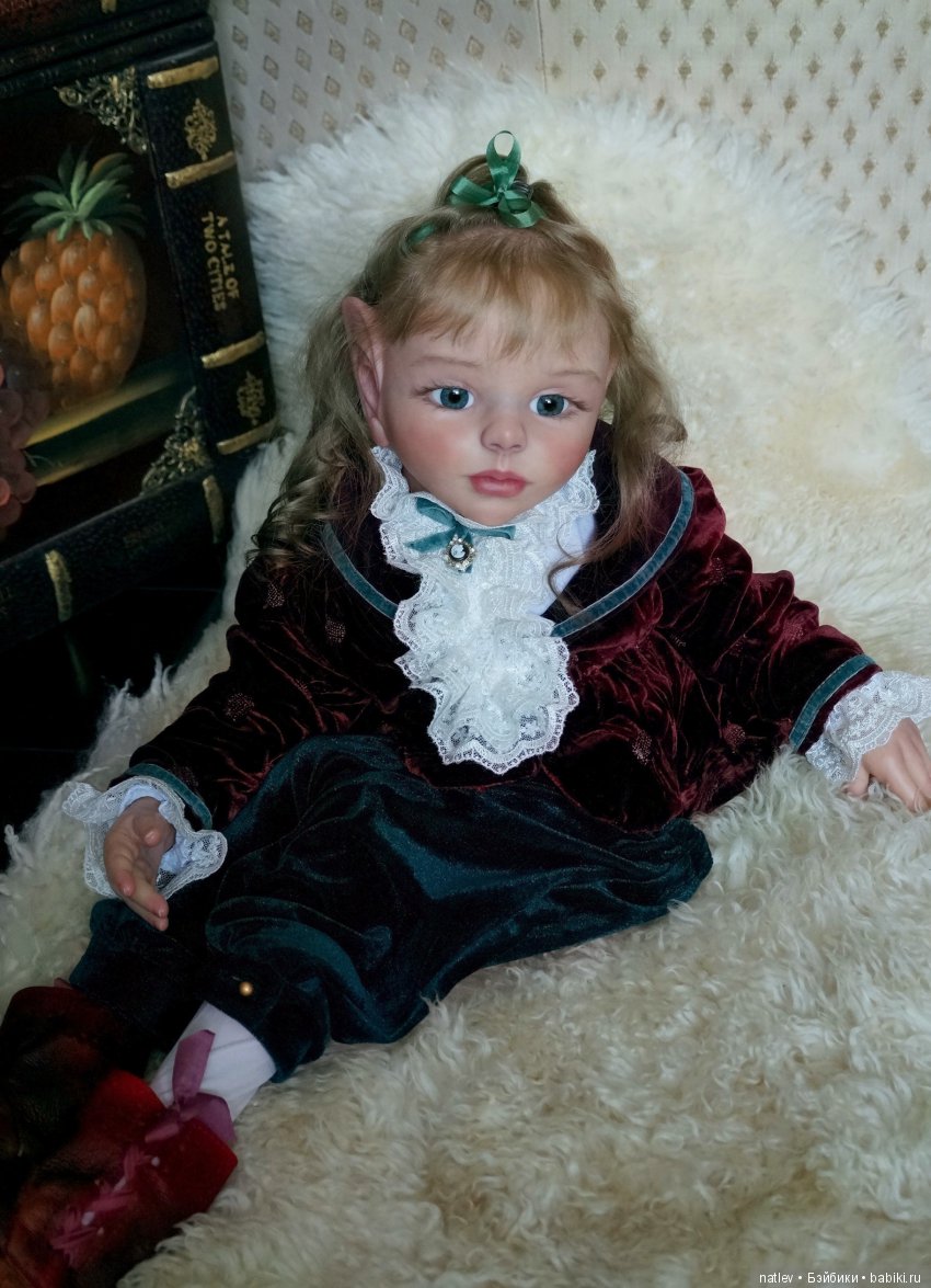 Волшебная Венера,эльфийская девочка. Прототип молда от Ольги Ченской.Кукла реборн Наталии Коноваловой