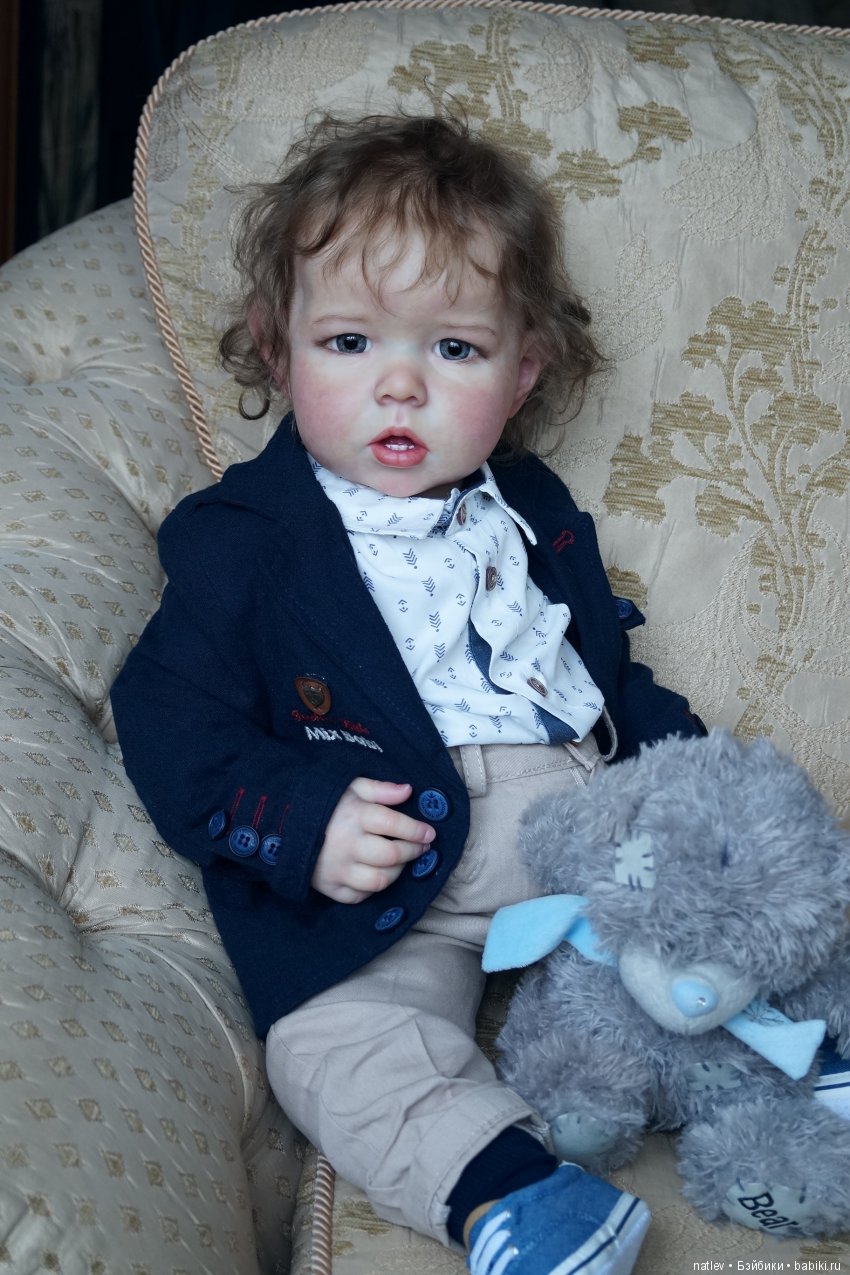 Лиам и Саския-мальчик.Куклы реборн Наталии Коноваловой (фото 8)