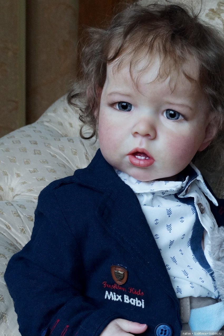 Лиам и Саския-мальчик.Куклы реборн Наталии Коноваловой (фото 6)