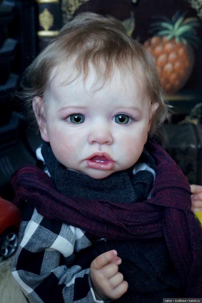 Лиам и Саския-мальчик.Куклы реборн Наталии Коноваловой