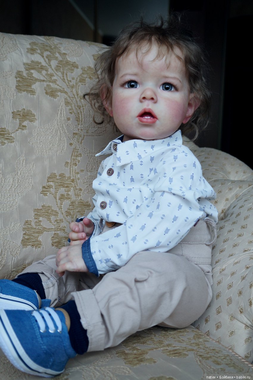 Лиам и Саския-мальчик.Куклы реборн Наталии Коноваловой (фото 2)