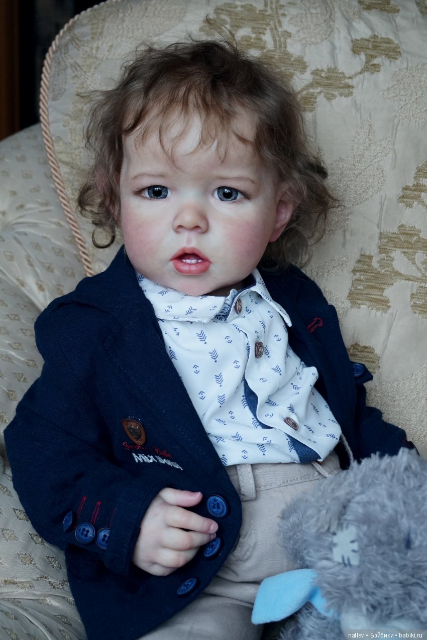 Лиам и Саския-мальчик.Куклы реборн Наталии Коноваловой (фото 7)