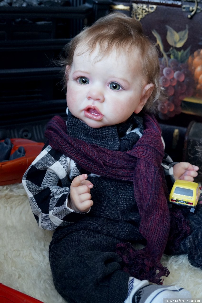 Лиам и Саския-мальчик.Куклы реборн Наталии Коноваловой