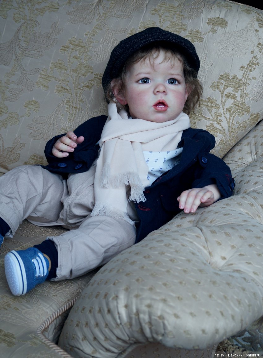 Лиам и Саския-мальчик.Куклы реборн Наталии Коноваловой