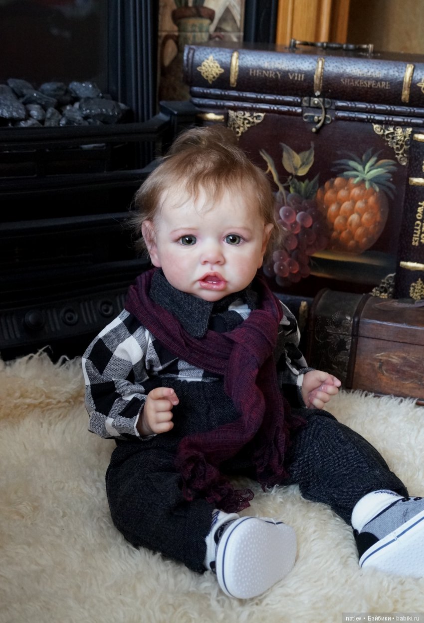 Лиам и Саския-мальчик.Куклы реборн Наталии Коноваловой