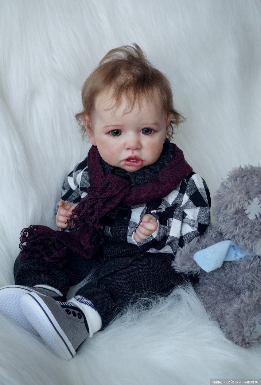 Лиам и Саския-мальчик.Куклы реборн Наталии Коноваловой