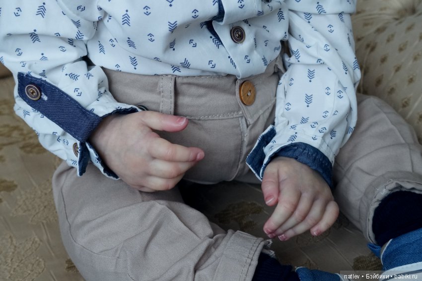 Лиам и Саския-мальчик.Куклы реборн Наталии Коноваловой (фото 4)