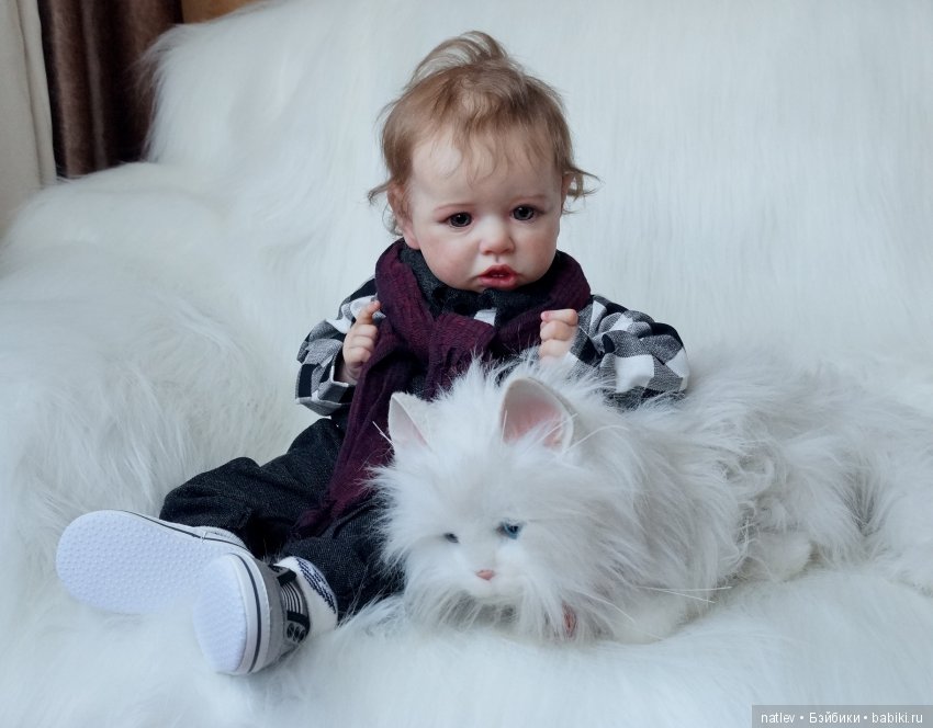 Лиам и Саския-мальчик.Куклы реборн Наталии Коноваловой