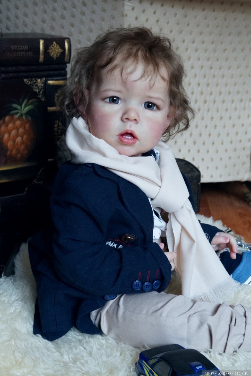 Лиам и Саския-мальчик.Куклы реборн Наталии Коноваловой