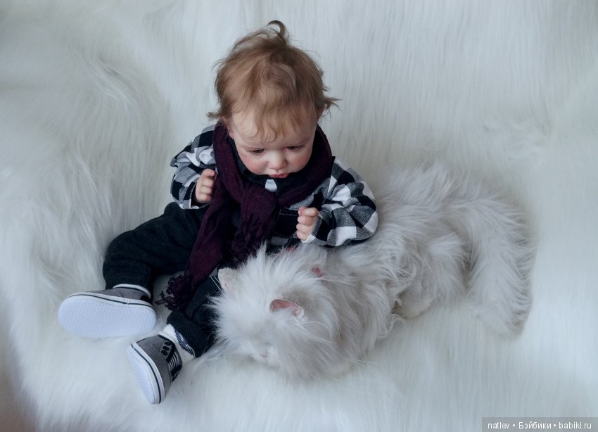 Лиам и Саския-мальчик.Куклы реборн Наталии Коноваловой