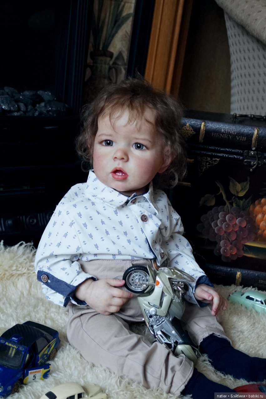 Лиам и Саския-мальчик.Куклы реборн Наталии Коноваловой