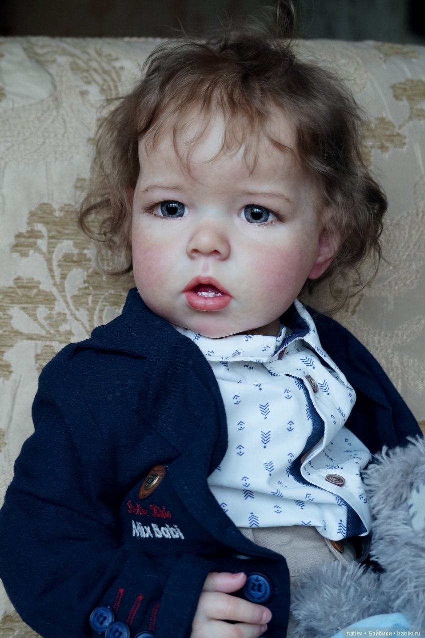 Лиам и Саския-мальчик.Куклы реборн Наталии Коноваловой (фото 5)