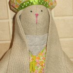 Текстильный кролик