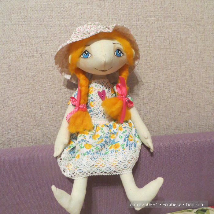 Моя первая текстильная кукла Тыквоголовка | Бэйбики Моя первая текстильная кукла Тыквоголовка (фото 4)