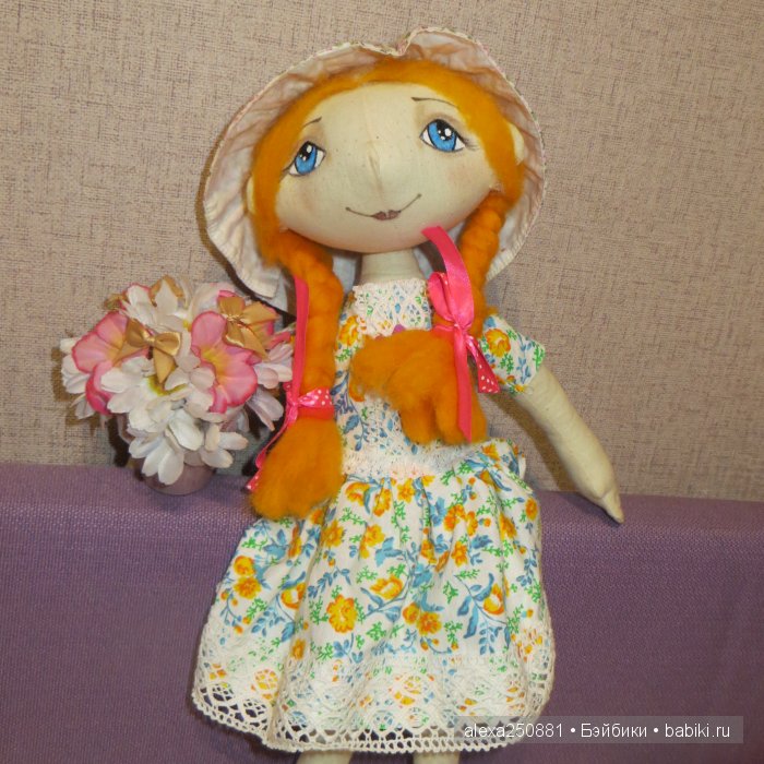 Моя первая текстильная кукла Тыквоголовка | Бэйбики Моя первая текстильная кукла Тыквоголовка (фото 5)
