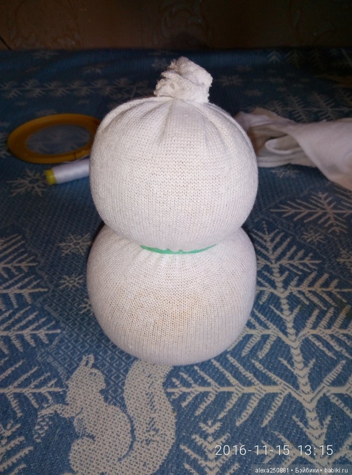 Снеговики, игрушки своими руками (фото 4)