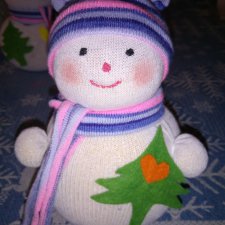 Снеговики, игрушки своими руками