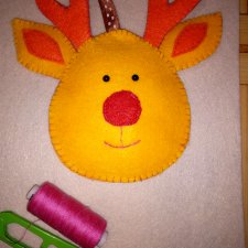 Игрушки из фетра