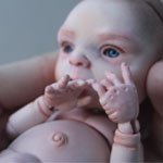 Пробный мэйк шарнирной куклы. Фото 18+